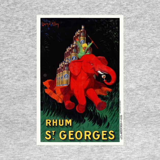 Rhum St. Georges Vintage Advertising Poster 1926 by vintagetreasure